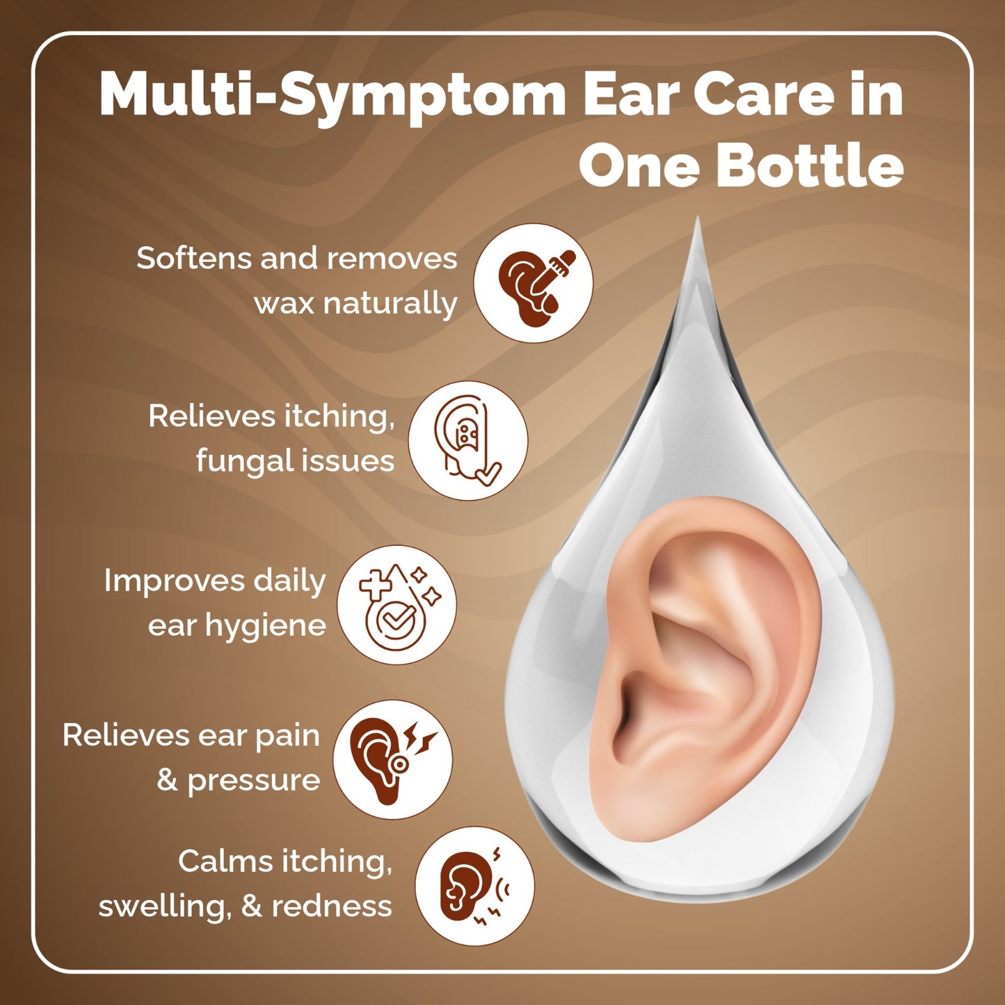 Kaanamrit™ Herbal Ear Pain & Discharge Relief Drops – Natural Ayurvedic Formula for Healthy Ears - 20 ml - BUY 1 GET 1 FREE